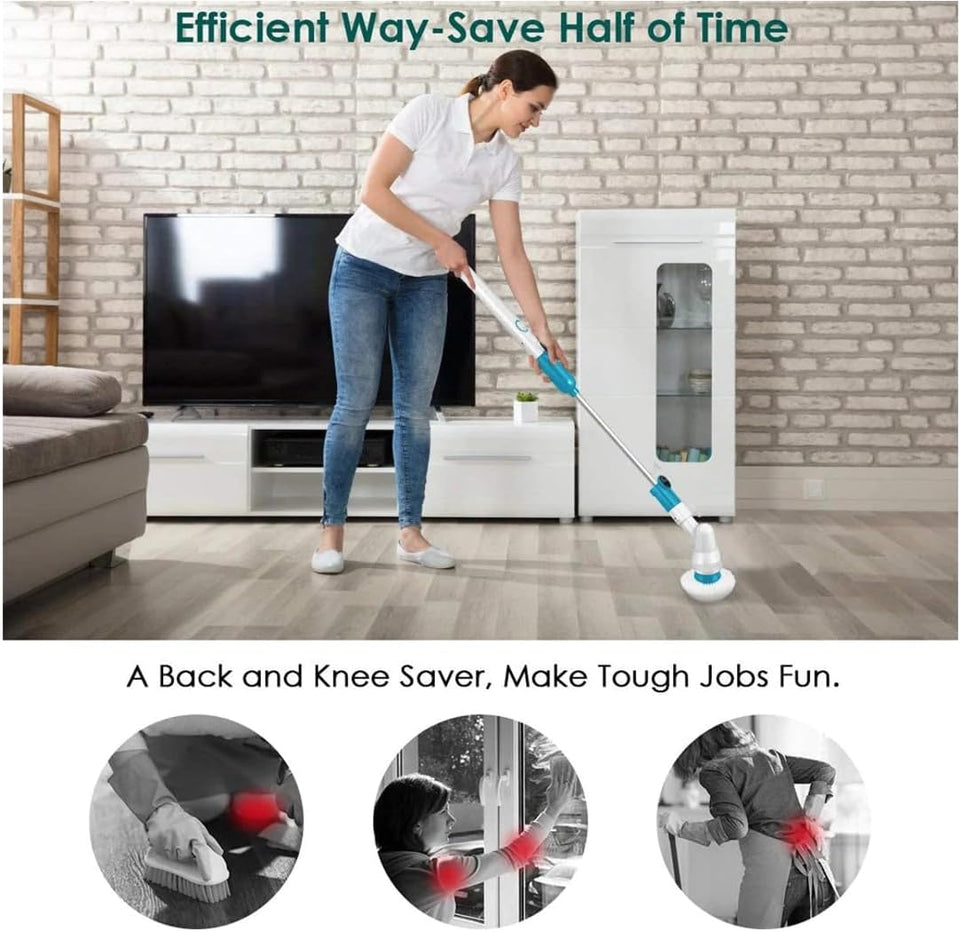 3 in 1 Electric Spin Scrubber Machine