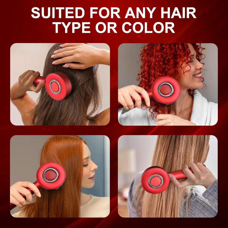 Scalp Massage Brush with Oil Applicator