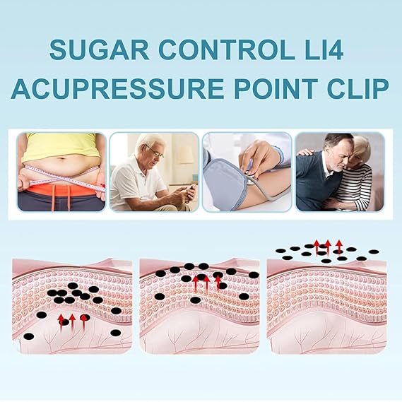 Sugar Control Acupressure Point Clip