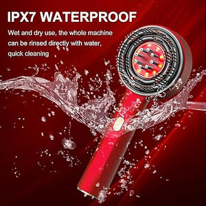 Scalp Massage Brush with Oil Applicator