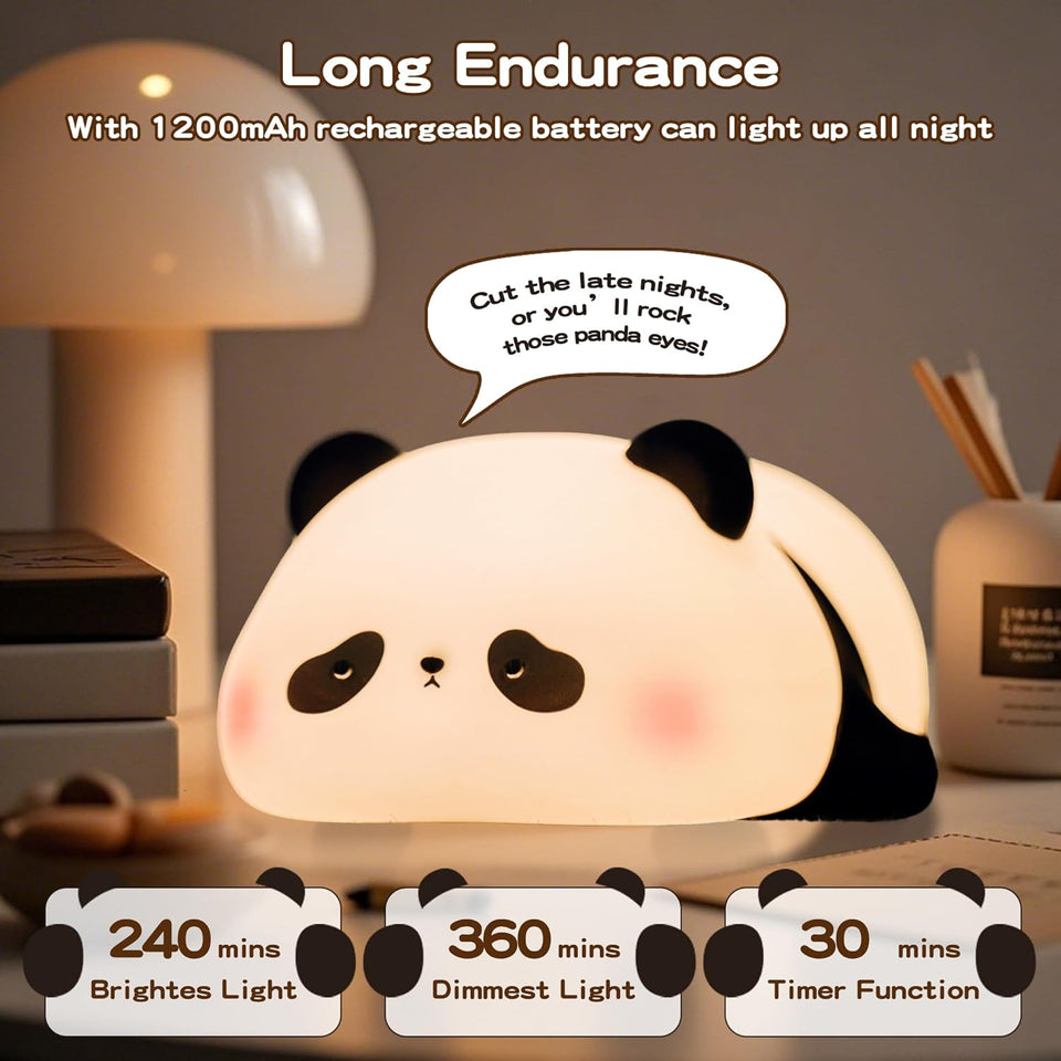 Cute Panda Night Light