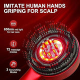 Scalp Massage Brush with Oil Applicator