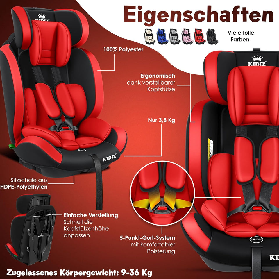 Isofix Car Seat For Kids (jm03)