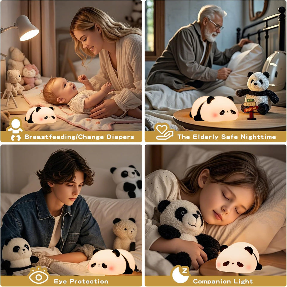 Cute Panda Night Light